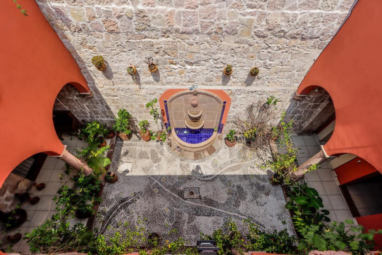 Hotel La Siesta Del Fauno Morelia Bagian luar foto