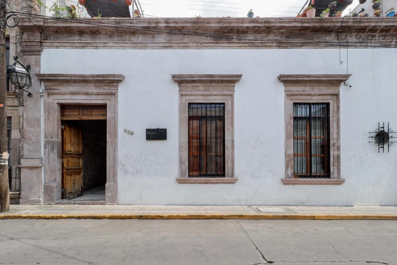 Hotel La Siesta Del Fauno Morelia Bagian luar foto